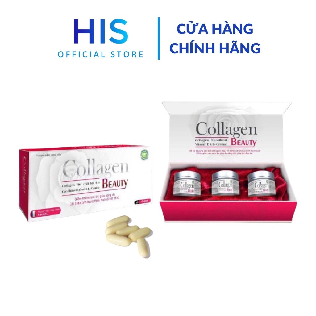 Viên Uống Đẹp Da Collagen BEAUTY Gìn Giữ Vẻ Thanh Xuân