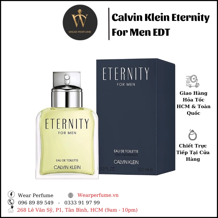 NƯỚC HOA ENTERNITY FOR MEN CALVIN KLEIN EDT