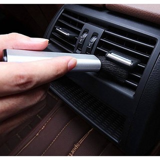 Car Air Conditioner Air Outlet Cleaning Brush Multi-Functional Telescopic Soft Brush Gap Dust Removal Car Cleaning Tools Car Special Car Interior cleaning tools Automobile dust removal