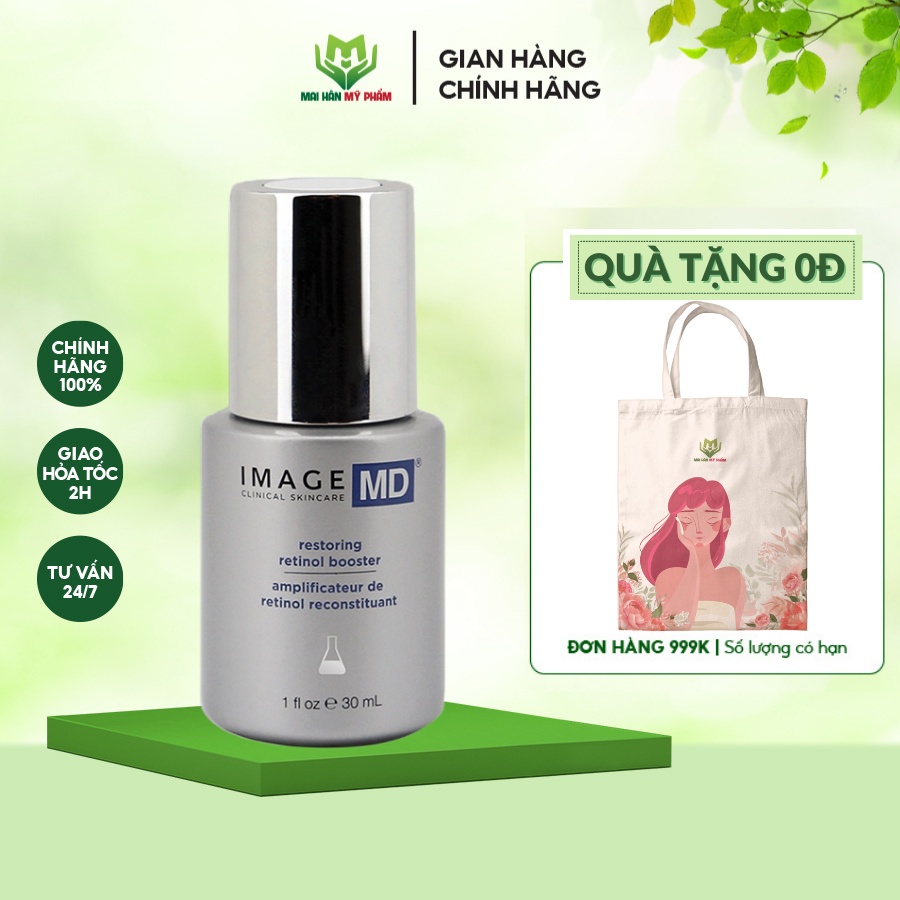 Serum mờ sẹo thâm Image Skincare MD Restoring Retinol Booster chống lão hóa 30ml - Mỹ Phẩm Mai Hân