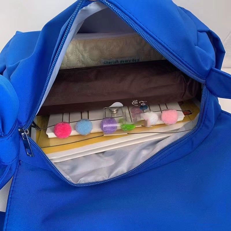 Bololo Túi Đeo Chéo Vải canvas Màu Sắc Đơn Giản Phong Cách Hàn Quốc Dành Cho Nữ