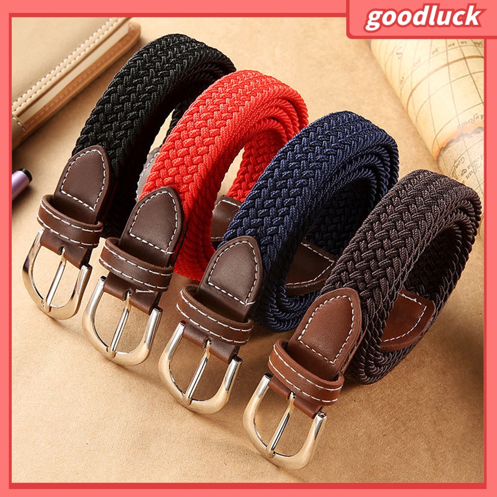 |Đồ Chơi GODK GODK Độc Đáo| Thắt Lưng Bện Dây Thủ Công Có Khóa Cài Chống Mài Mòn Unisex