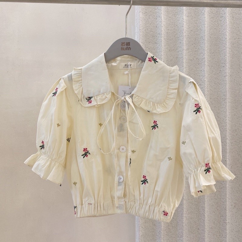 SET BE HOA THÊU CVAY + ÁO