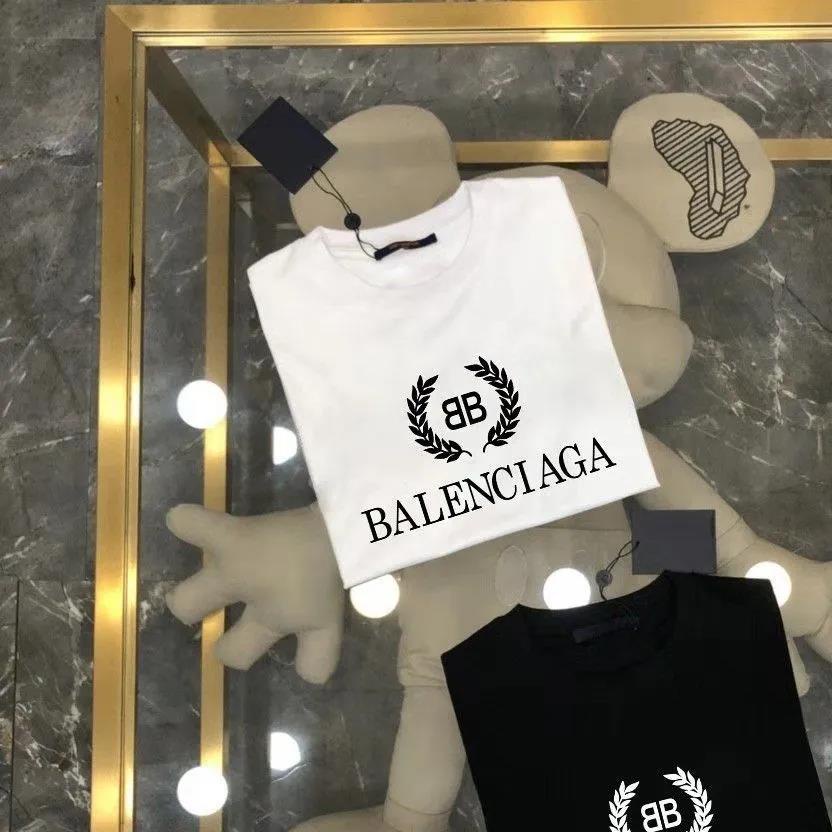 Thương Hiệu Ba Jia Áo Thun cotton Lúa Mì In Hình Tai Lúa Mì Cổ Thuyền Có Dây Treo Thời Trang Mùa Hè Cho Cặp Đôi Nam Nữ