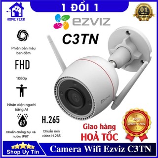 Camera Wifi Ezviz C3TN ngoài trời, Góc Nhìn Rộng, có màu ban đêm, cảnh báo thông minh, chống nước IP67