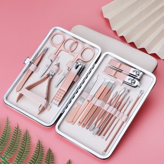 Bộ dụng cụ bấm móng 18 món cao cấp