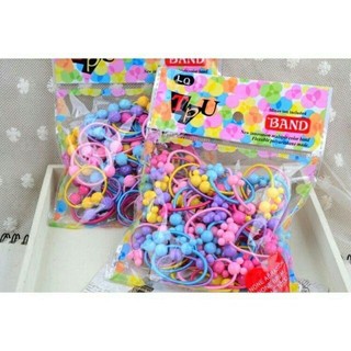 Set dây buộc tóc dễ thương cho bé gái