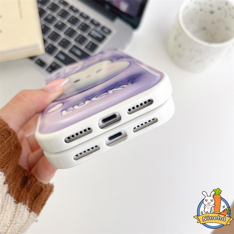 Ốp Điện Thoại Silicon Hình Thỏ 3D Cho Huawei Y9 Prime 2019 Nova 7i Nova 9 7 SE Pro Nova Y90 5T 4e 3i 3e Y7A Y9s P30 Lite P30 Pro