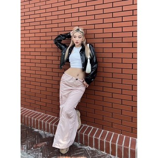 LONG CARGO SKIRT - TIDYCHIC