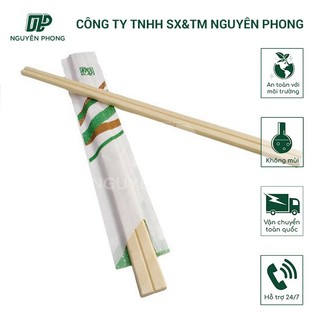 [Bán sỉ - Hoả tốc] 100 đôi đũa gỗ dùng 1 lần Giá tốt nhất Hà Nội
