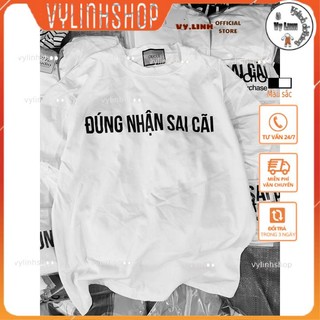 Áo đúng nhận sai cãi hot trend của năm 2023 phông cotton mát hút mồ hôi