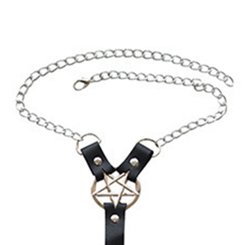 Dây Xích Đeo Ngực Đính Đá Pha Lê Thời Trang Quyến Rũ Cho Nữ