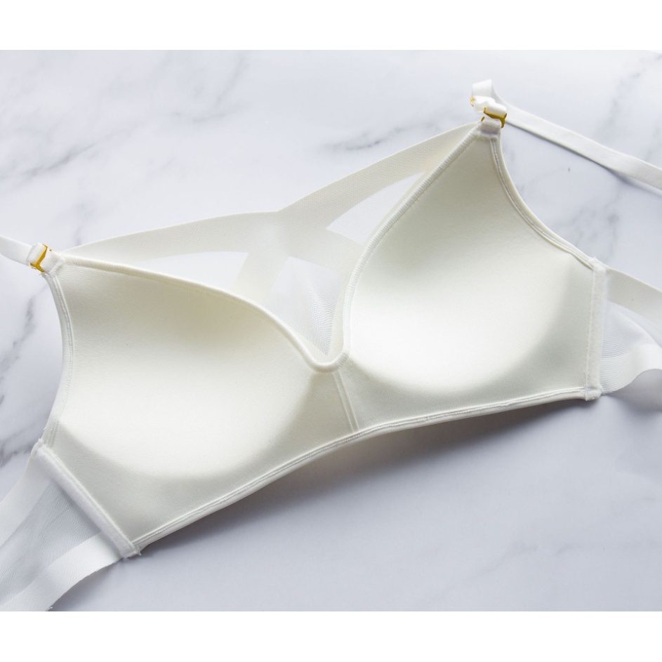 Áo Lót Nâng Ngực Không Gọng Thoáng Khí Thoải Mái Cho Nữ