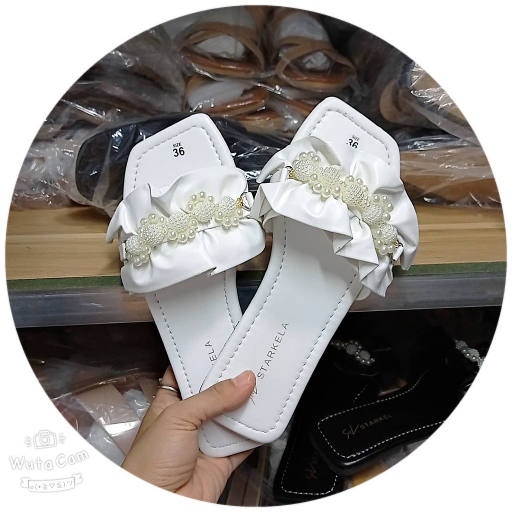 XĂNG ĐAN SANDAL NỮ ĐẾ BẰNG THẦN THÁNH XUẤT XỊN
