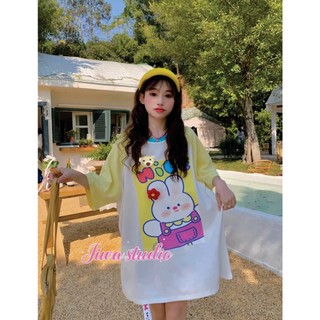 Áo thun qc in hình cute - e99