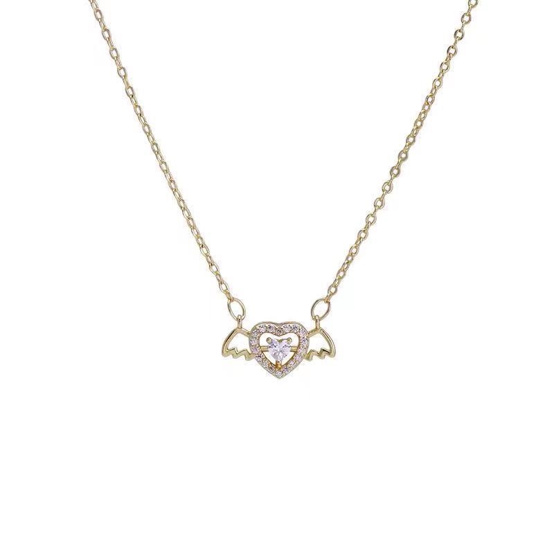 Vòng cổ Xương Cánh Thiên Thần Đính Đá Sang Trọng