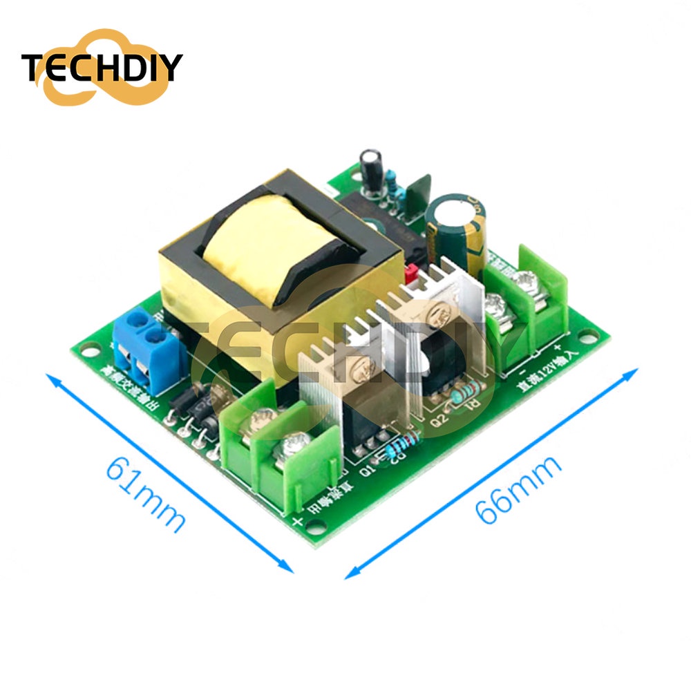 Bảng Mạch Chuyển Đổi Tăng Áp 150W DC-AC 12V Sang 110V 200V 220V 280V 150W