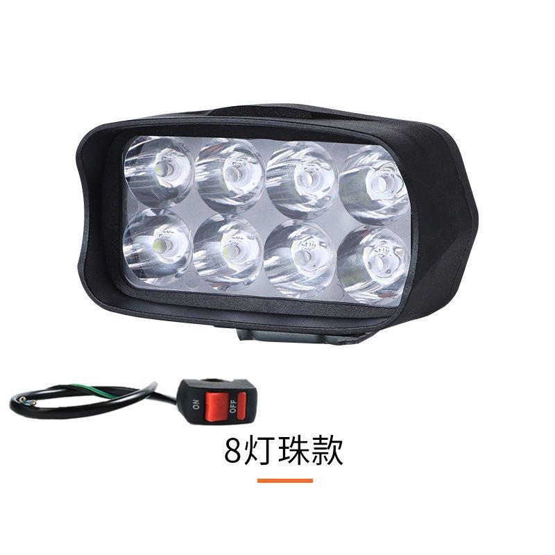 Đèn Pha LED 12V 48V 60V 72V Siêu Sáng Chất Lượng Cao Dành Cho Xe Hơi / Xe Máy