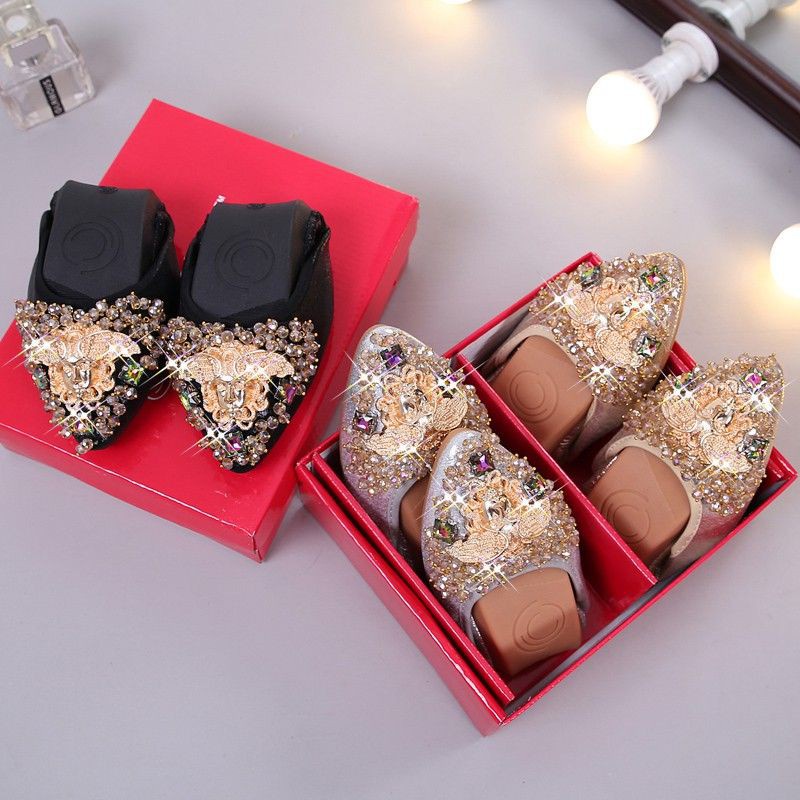 GIày búp bê bo chun tán đá BIG SIZE 31-45 - Hàng Quảng Châu