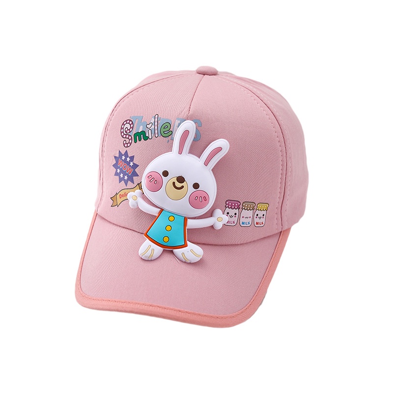 Mũ Lưỡi Trai Chống Nắng Họa Tiết Thỏ / Vịt Siêu Dễ Thương Thời Trang 2023 Cho Bé