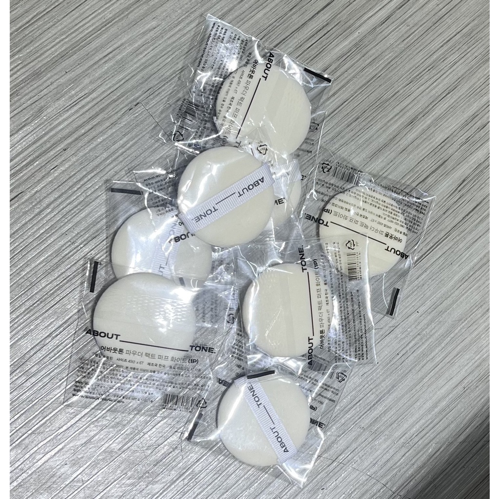 Bông Phủ Phấn Khô EGLIPS About Tone Powder Pact Puff White