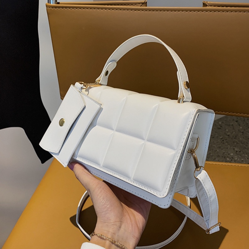 Ielgy niche Túi Đeo Chéo Dạng Nhấn Màu Xanh Lá Chất Lượng Cao Thiết Kế Ấn Tượng Cho Nữ