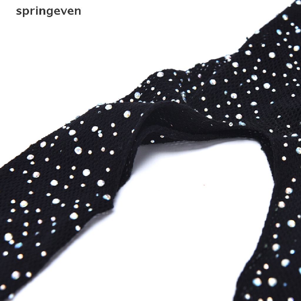 Bộ Đồ Bơi Liền Thân Phối Ren Lưới Đính Đá Gợi Cảm Cho Nữ