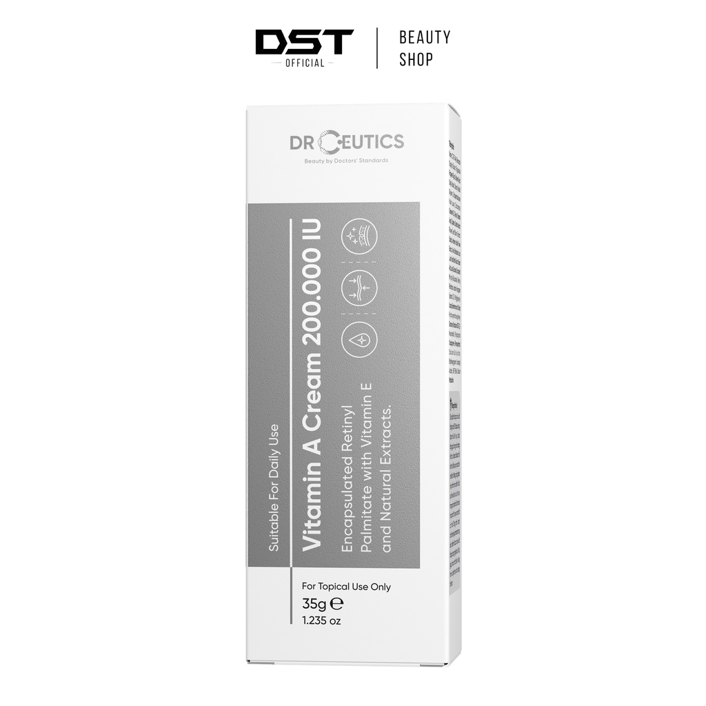 DRCEUTICS - Kem Dưỡng Vitamin A Chống Lão Hoá Và Căng Mịn Da