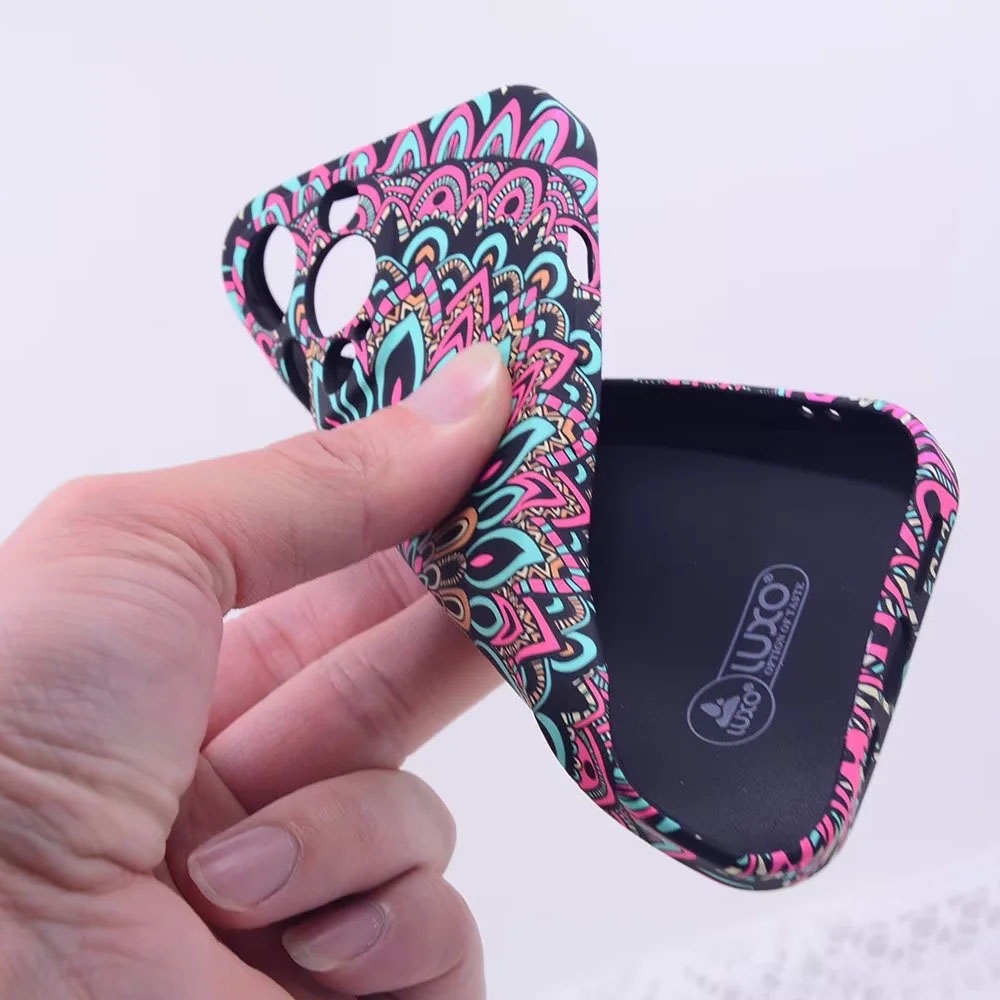 Ốp Điện Thoại TPU Mềm Dạ Quang In Hình Hoa Cho iPhone 13 13Pro Max 14 14Pro