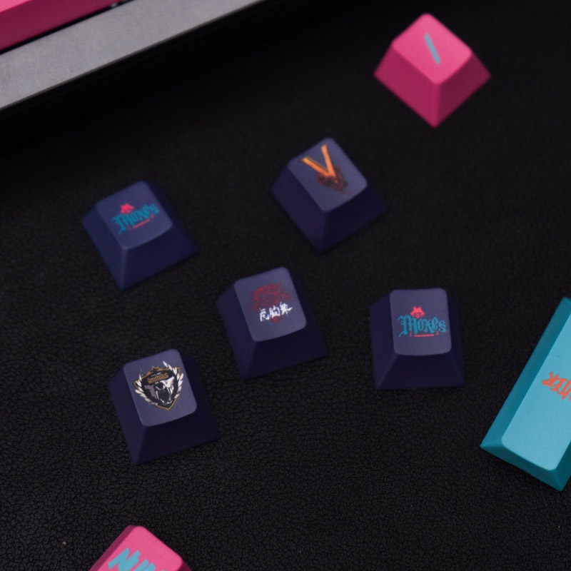 130 keys GMK Cyberpun.k Theme  PBT Keycaps DYE-Sub Personalise Cherry Profile Keycap For Mechanical Keyboard