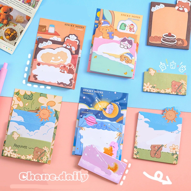 Giấy ghi chú dễ thương giấy note ghi chú cute