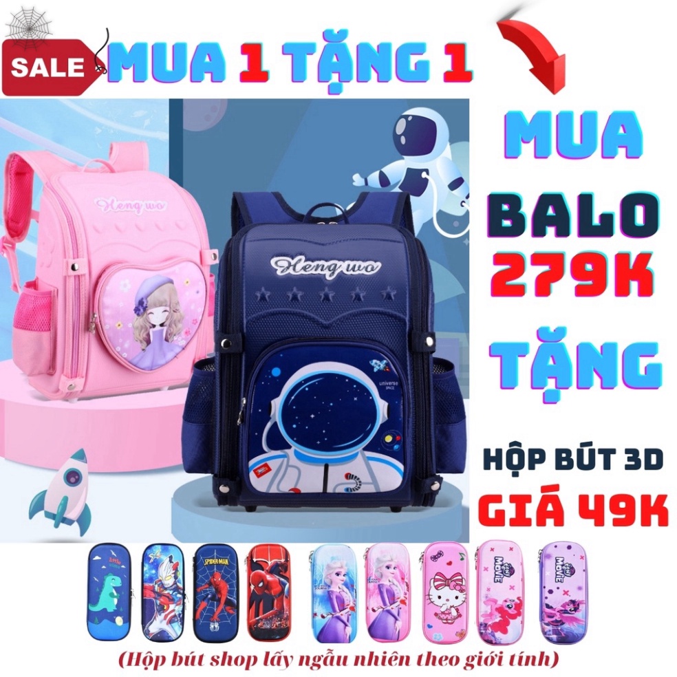 Balo chống gù ,cặp chống gù học sinh tiểu học (Nhật Bản) loại Cao Cấp - thaididj