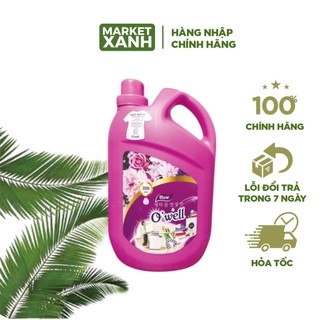Nước giặt, Nước giặt xả quần áo Owell 3.5L đậm đặc hương Đam Mê