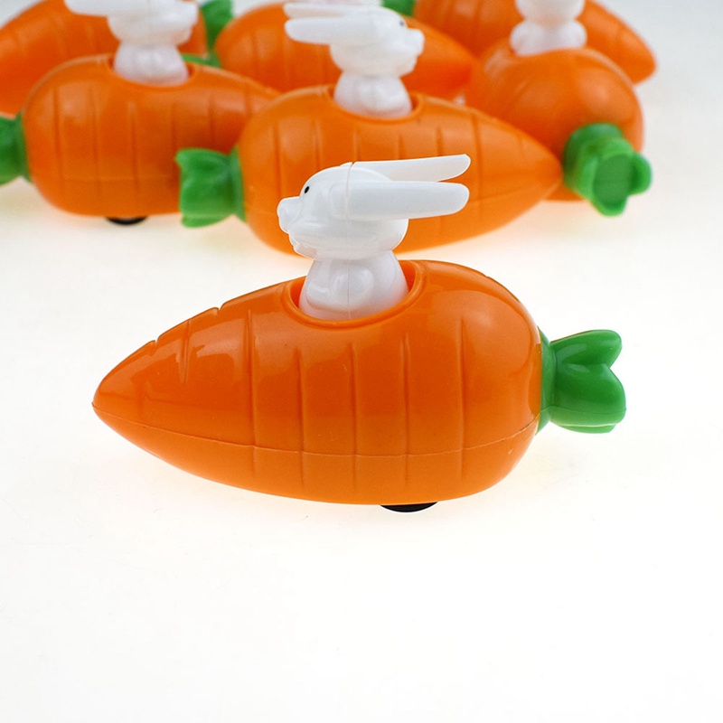 Đồ Chơi Hình Thỏ Lên Dây Cót Và Cà Rốt Dễ Thương Cho Bé