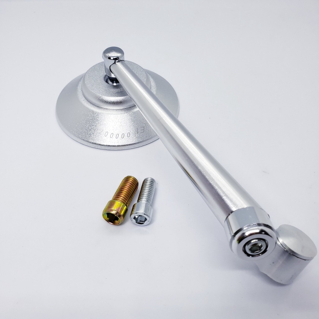 Gương xe máy, kính chiếu hậu rizoma tròn, đồ chơi xe máy cao cấp nhập khẩu dùng cho xe SH, VARIO, EXCITER, NVX, WINNER