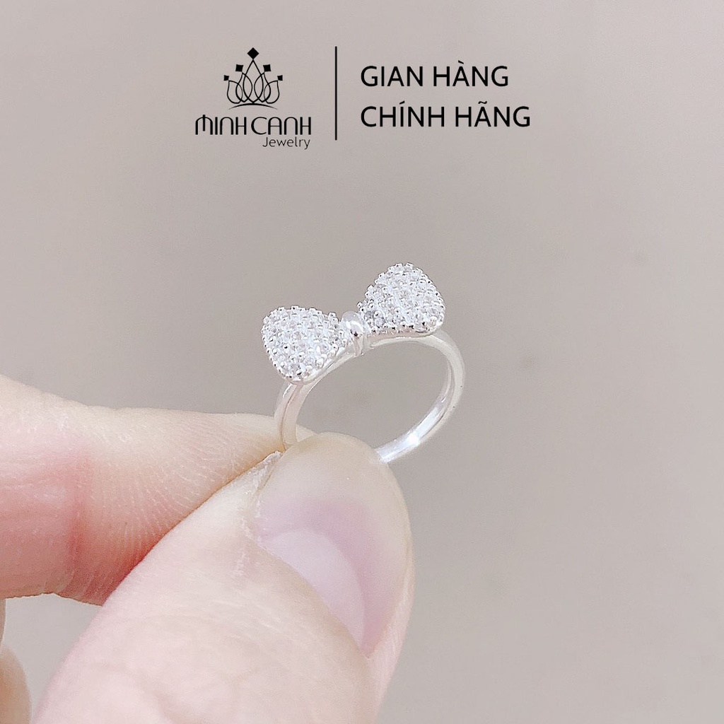 Nhẫn Bạc Trẻ Em Hình Nơ Xinh Xắn - Minh Canh Jewelry