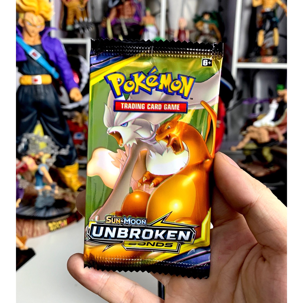 Pack nhân phẩm Pokemon TCG mua 10 tặng 1,1 pack gồm 10 card
