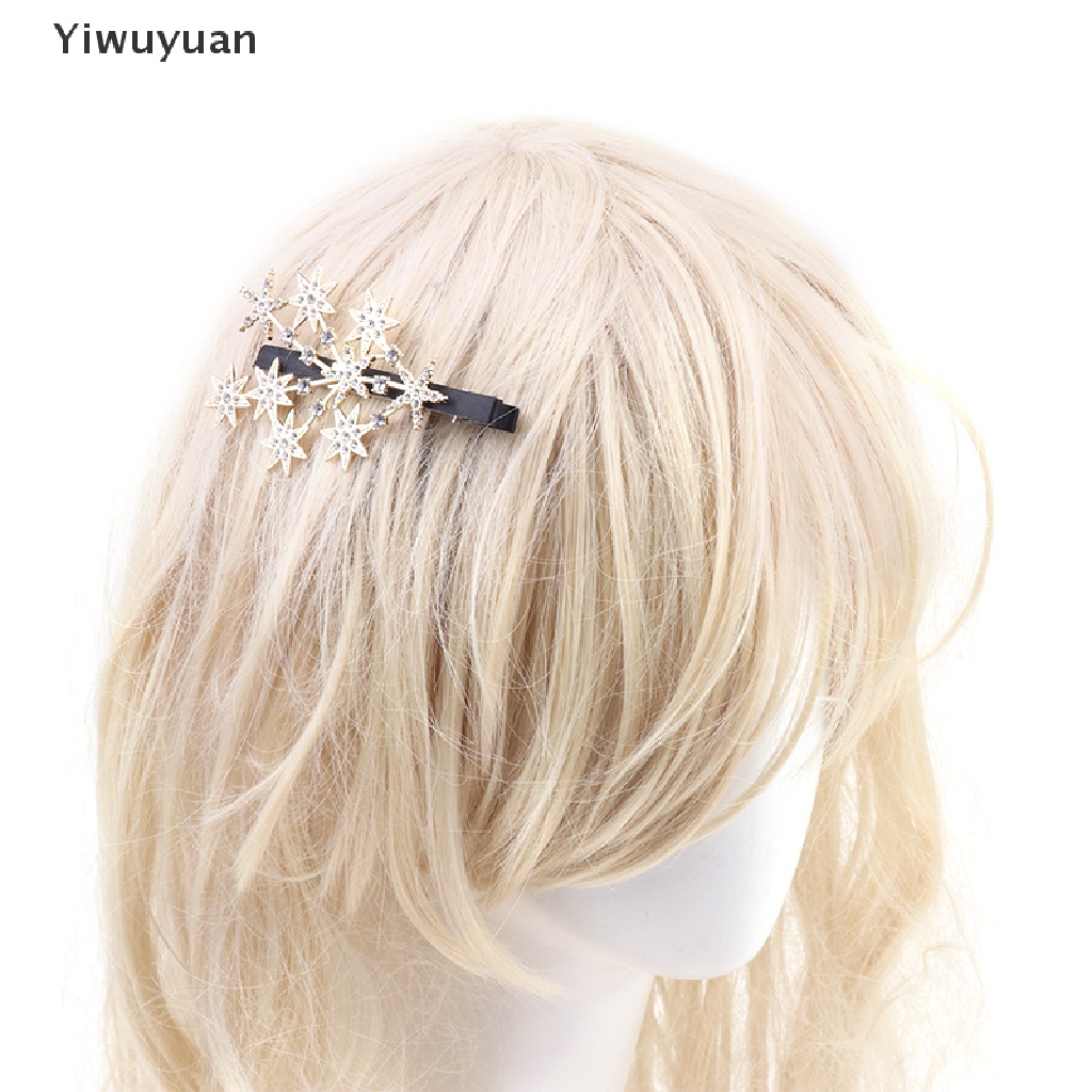 Kẹp Tóc Hình Ngôi Sao Đính Đá Thời Trang Cho Nữ