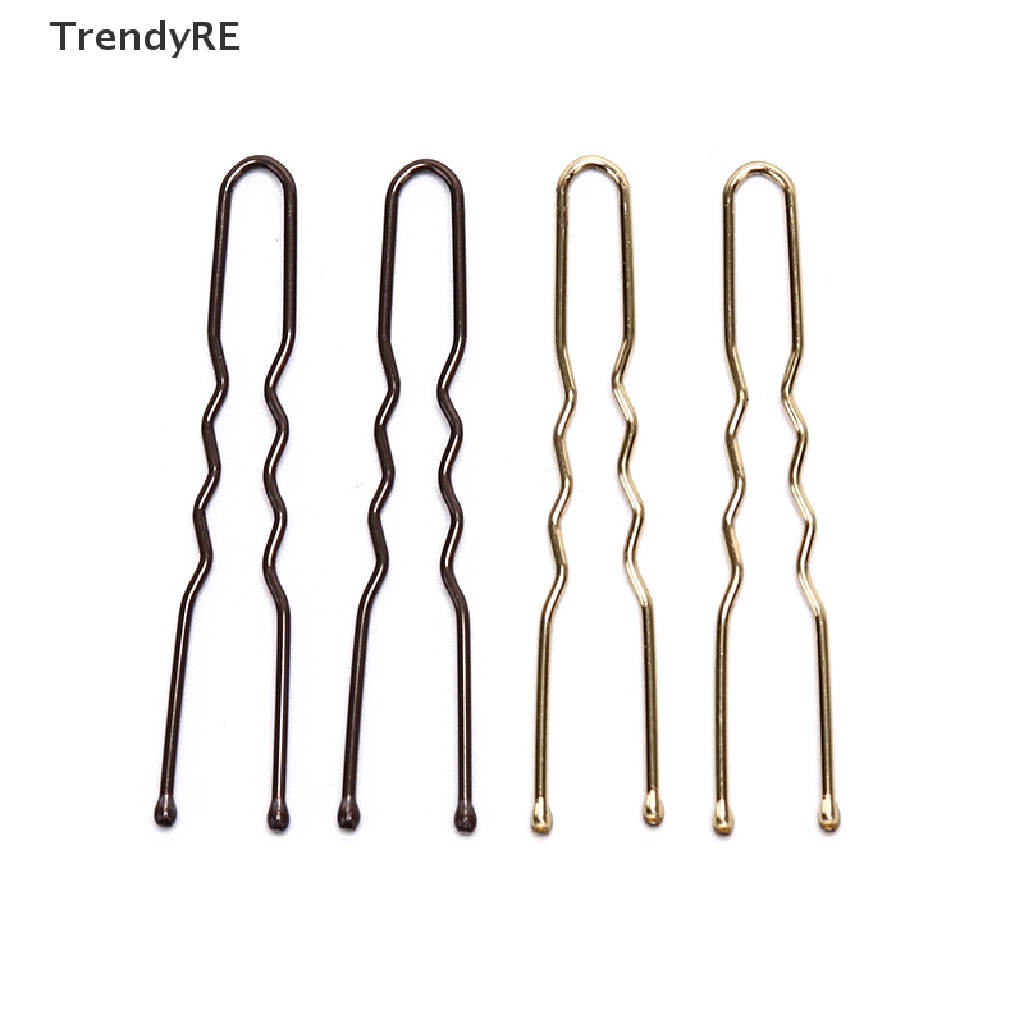 Set 20 Kẹp Tóc Kim Loại Hình Chữ U Thời Trang Cho Nữ