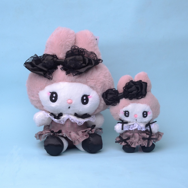 SANRIO Thú Nhồi Bông Hình Kuromi Melody Phong Cách Gothic Lolita Cho Bé