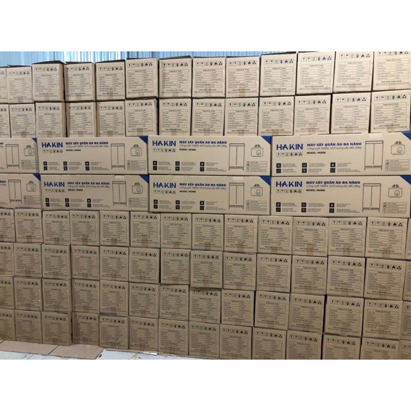 Máy sấy , tủ sấy quần áo Hakin