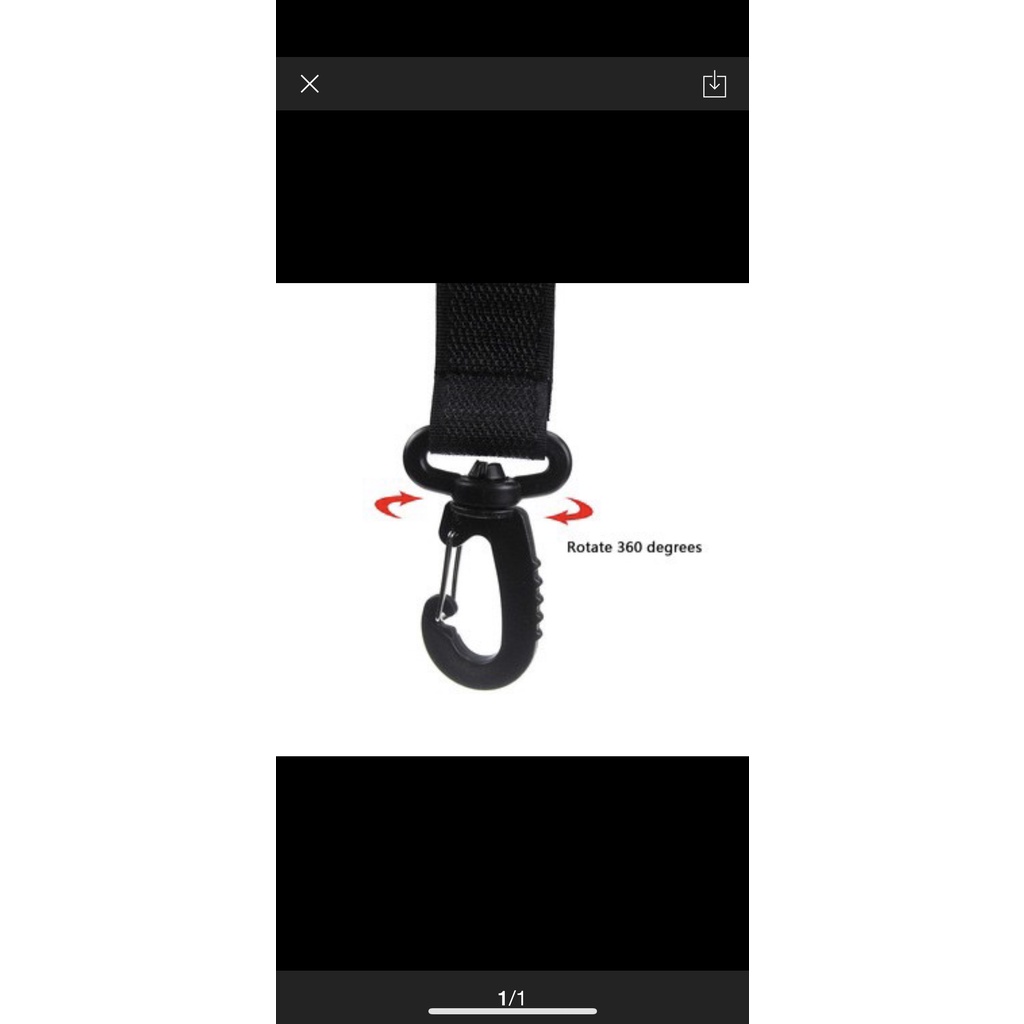 Khoá paracord, chốt cài quai cặp balo, móc kẽm nhựa phụ kiện balo