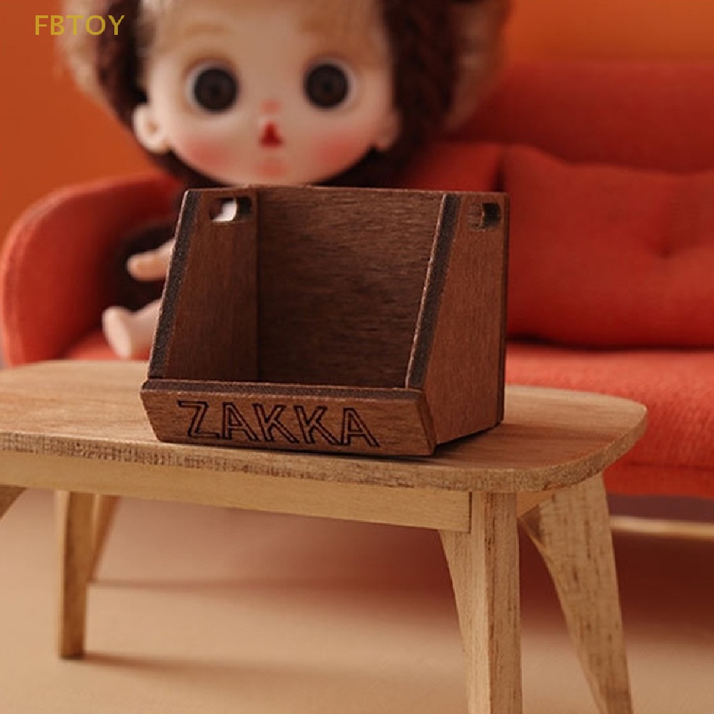 1 Giỏ Đựng Trái Cây / Thức Ăn Trang Trí Nhà Búp Bê Tỉ Lệ 1: 12