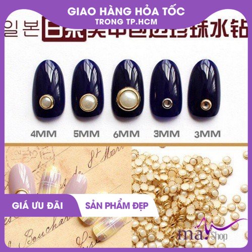 Đá viền trang trí móng 4mm (20hat) 0302