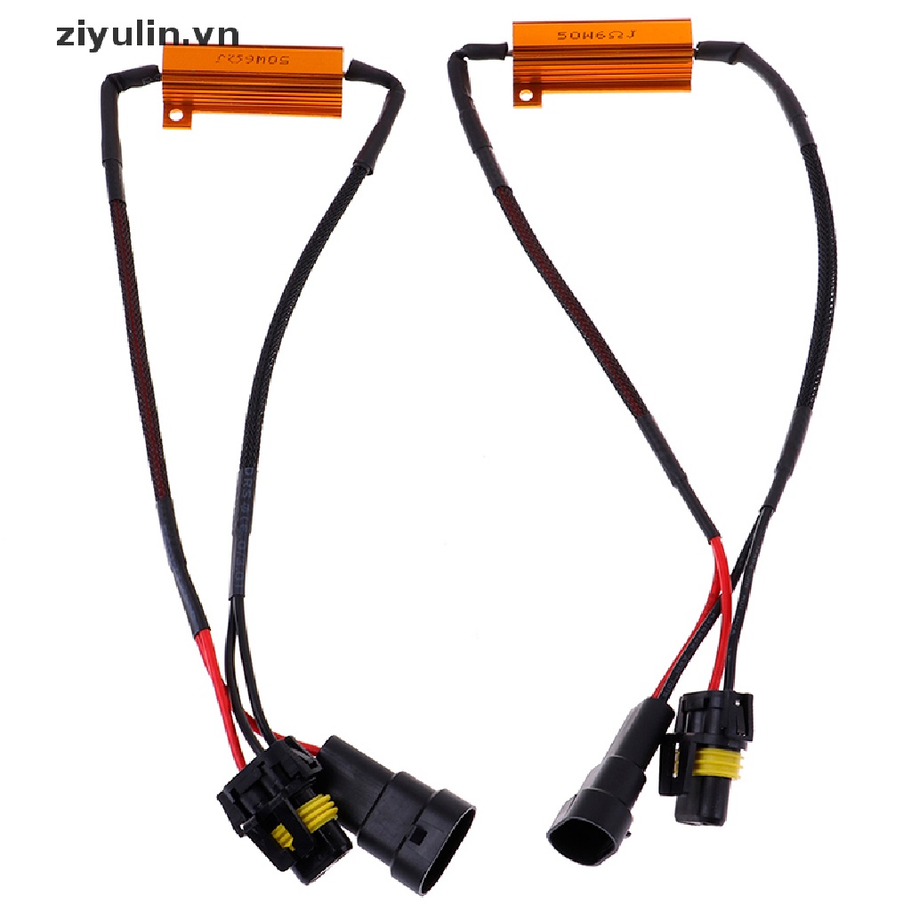 Set 2 Bộ Giải Mã Điện Trở Đèn LED 9005 / 9006 / HB3 / HB4 Chuyên Dụng Cho Xe Hơi