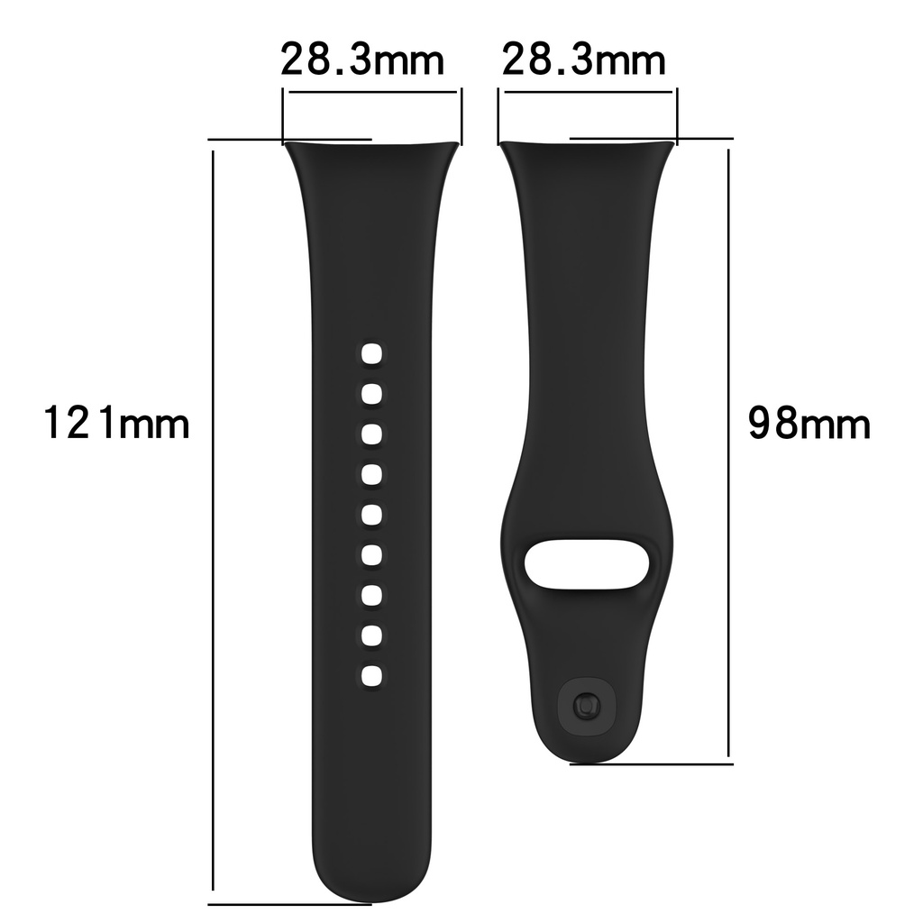 Dây Đeo Silicone Thay Thế Cho Đồng Hồ Thông Minh Redmi Watch 3 Xiaomi Redmi3