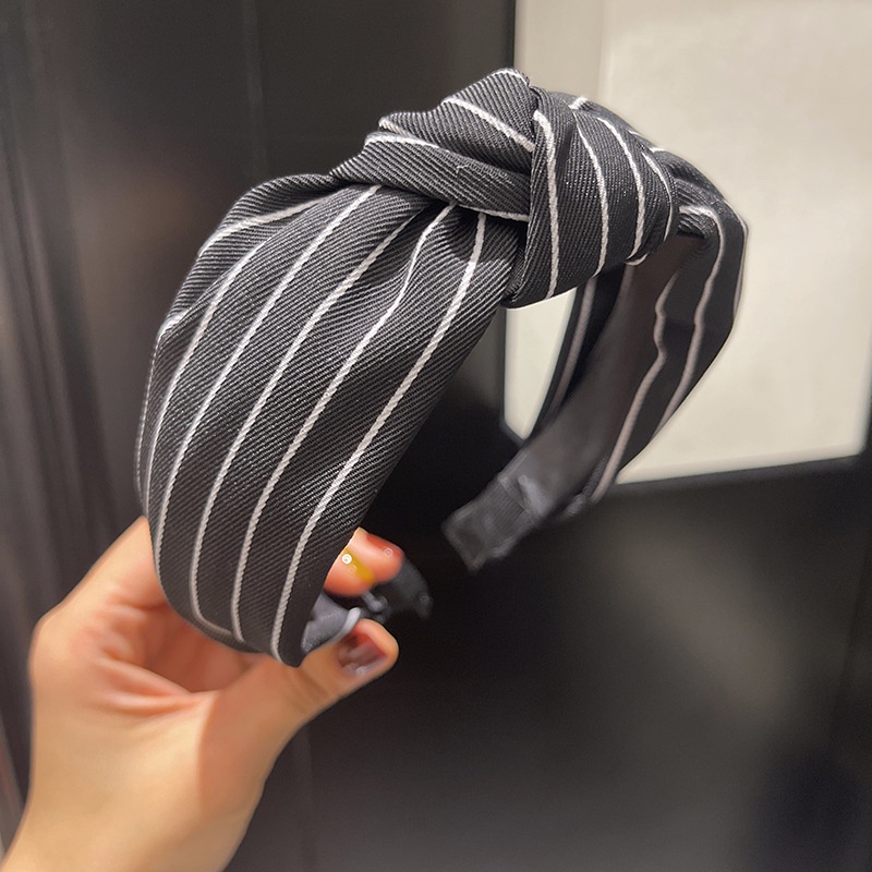 Băng Đô Thể Thao Họa Tiết Sọc Thời Trang Thu Đông Cho Nữ