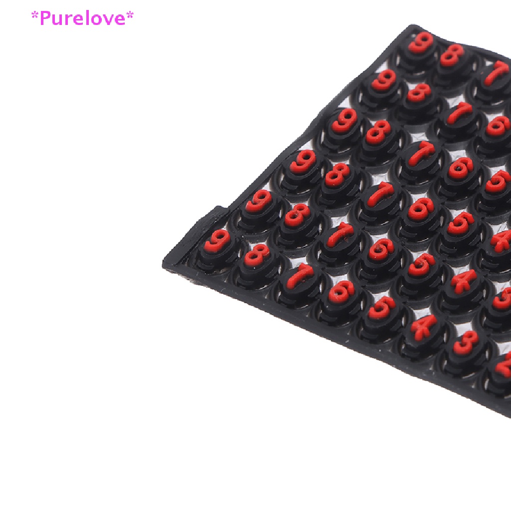 Set 5 Móc Khóa Kèm Số Điện Thoại Tiện Lợi Mới