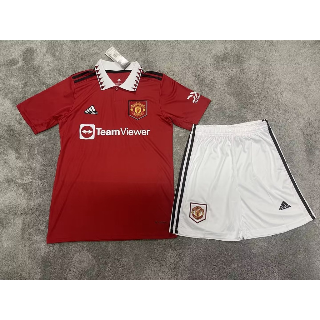 Bộ Quần Áo Bóng Đá Ngắn Tay Đội Nhà Manchester United Mùa Giải 2223