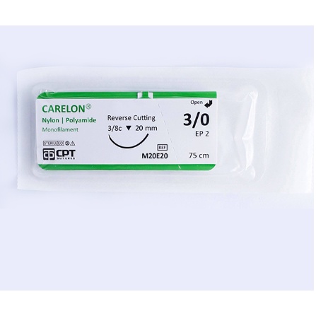 Chỉ phẫu thuật CPT  Nylon số 3/0 M20A20 (Tép)